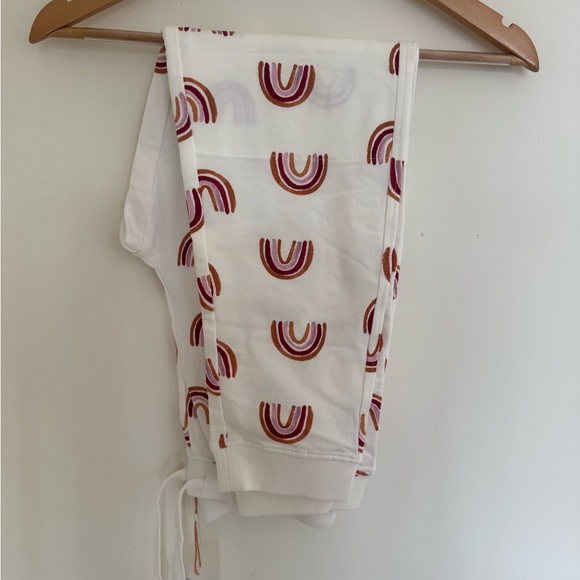 Quince Kids Size 12 Rainbow Joggers NWT - Picture 2 of 5